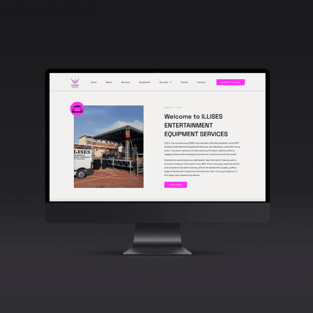 IEES, Engineering services by Let's Build That Site