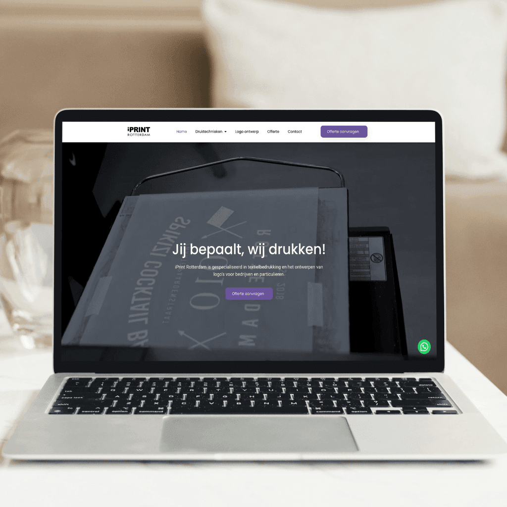 iPrintRotterdam, Printing services by Let's Build That Site