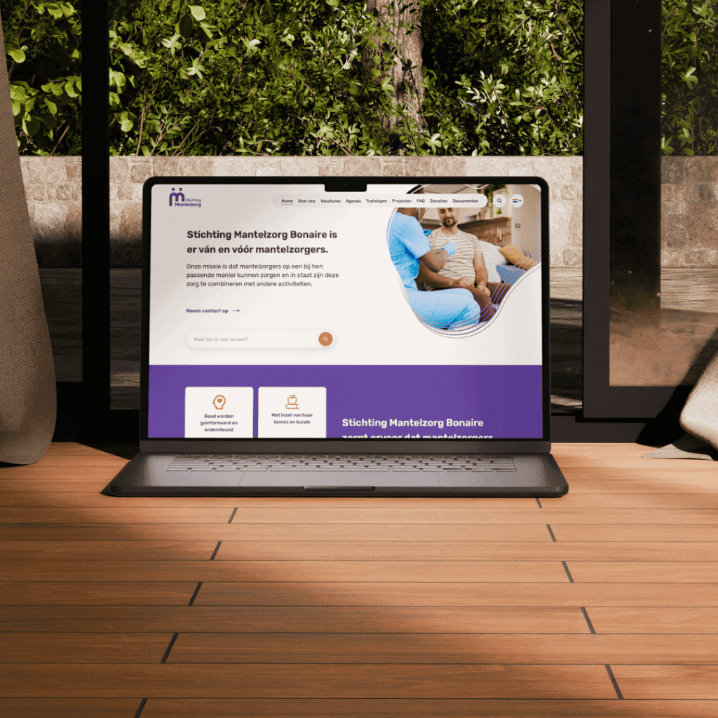 Stichting Mantelzorg Bonaire, Caregiver foundation by Let's Build That Site