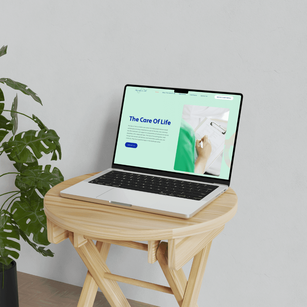 The Care Of Life, Home care & wellness by Let's Build That Site